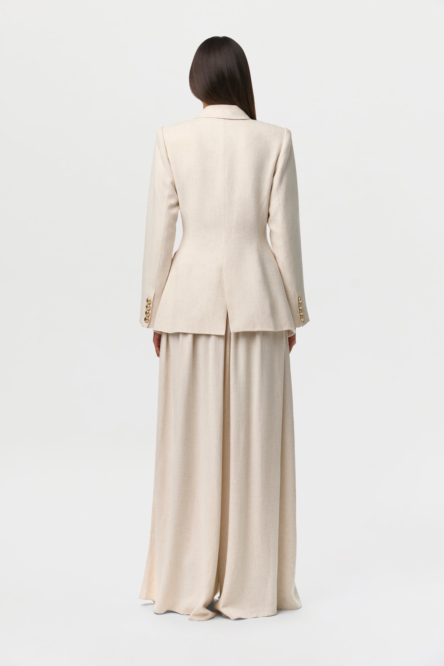Linen Sculpt Suited Blazer