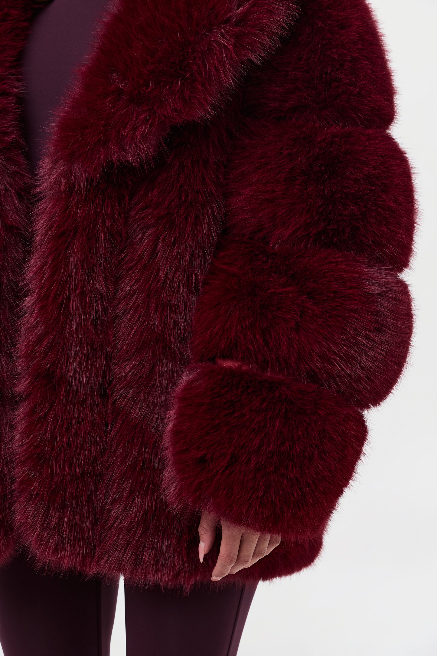 Faux Fur Pelted Jacket