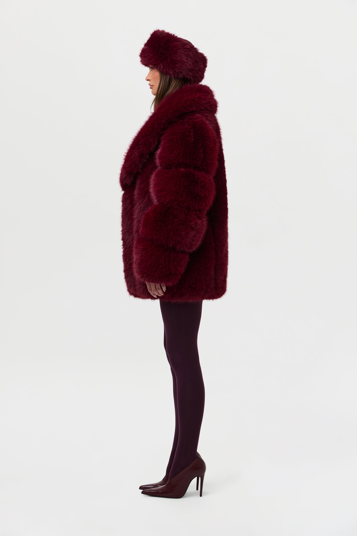 Faux Fur Pelted Jacket