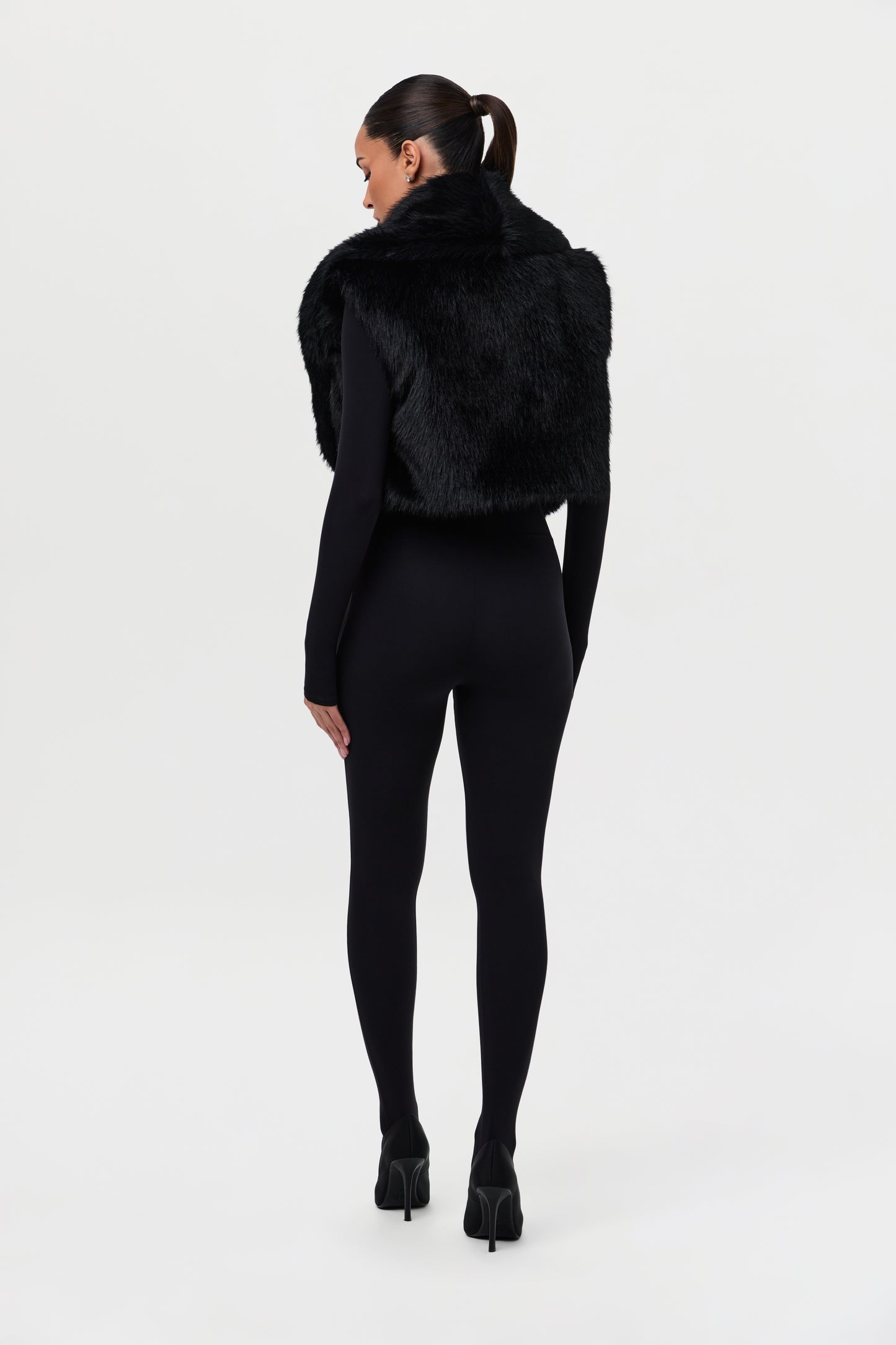 Faux Fur Plush Vest