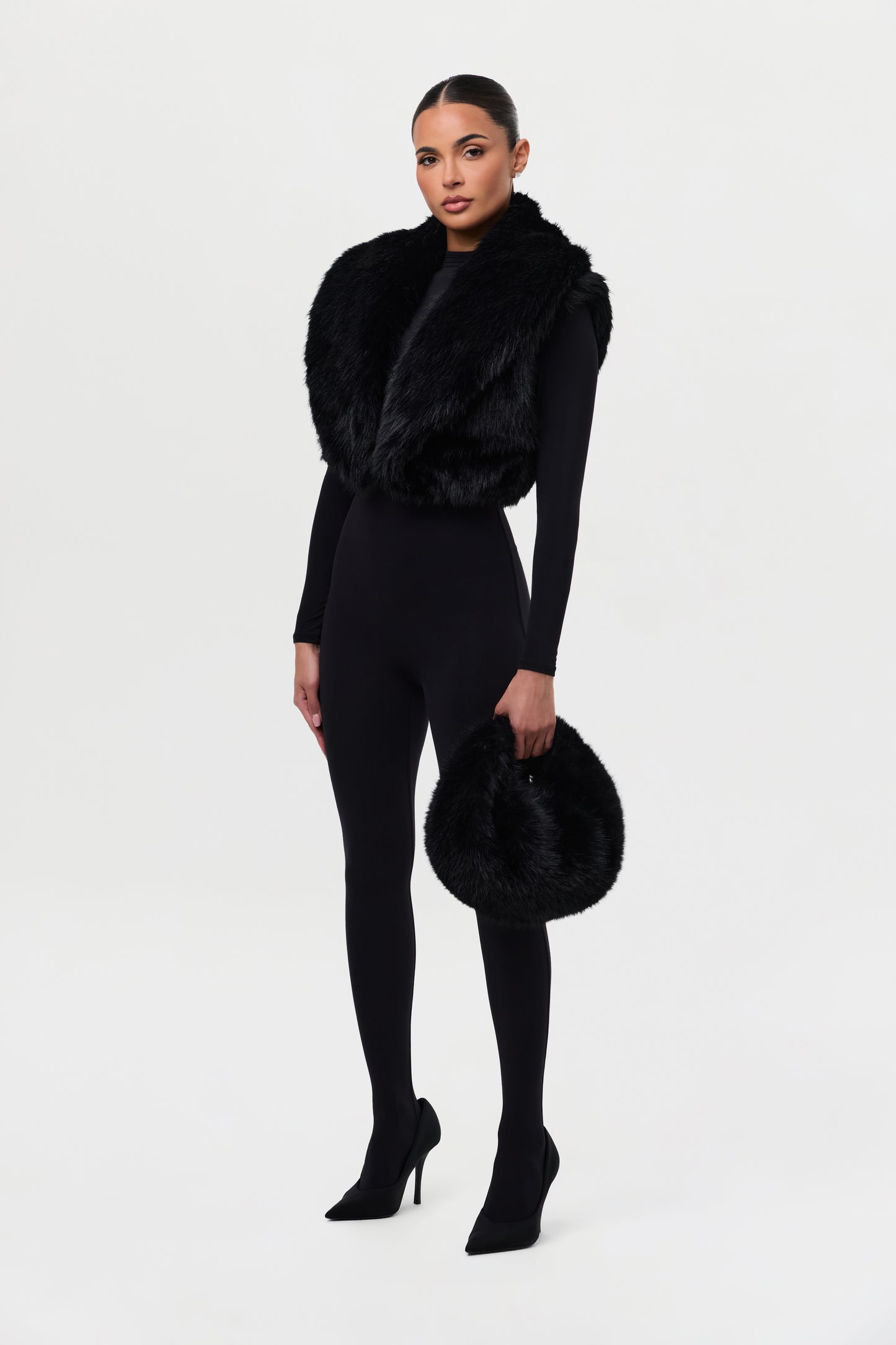 Faux Fur Plush Vest