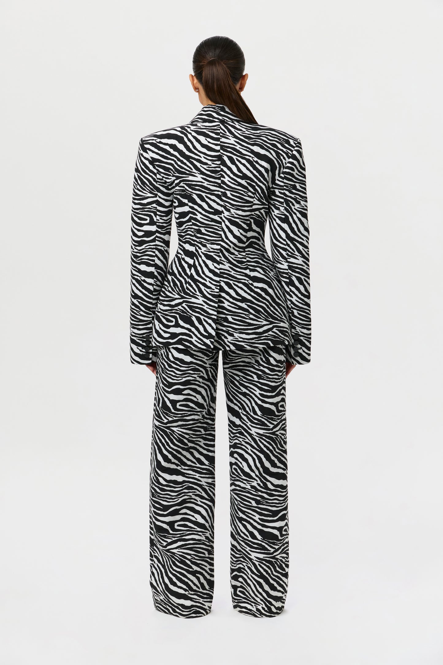 Suiting Zebra Jacquard Blazer