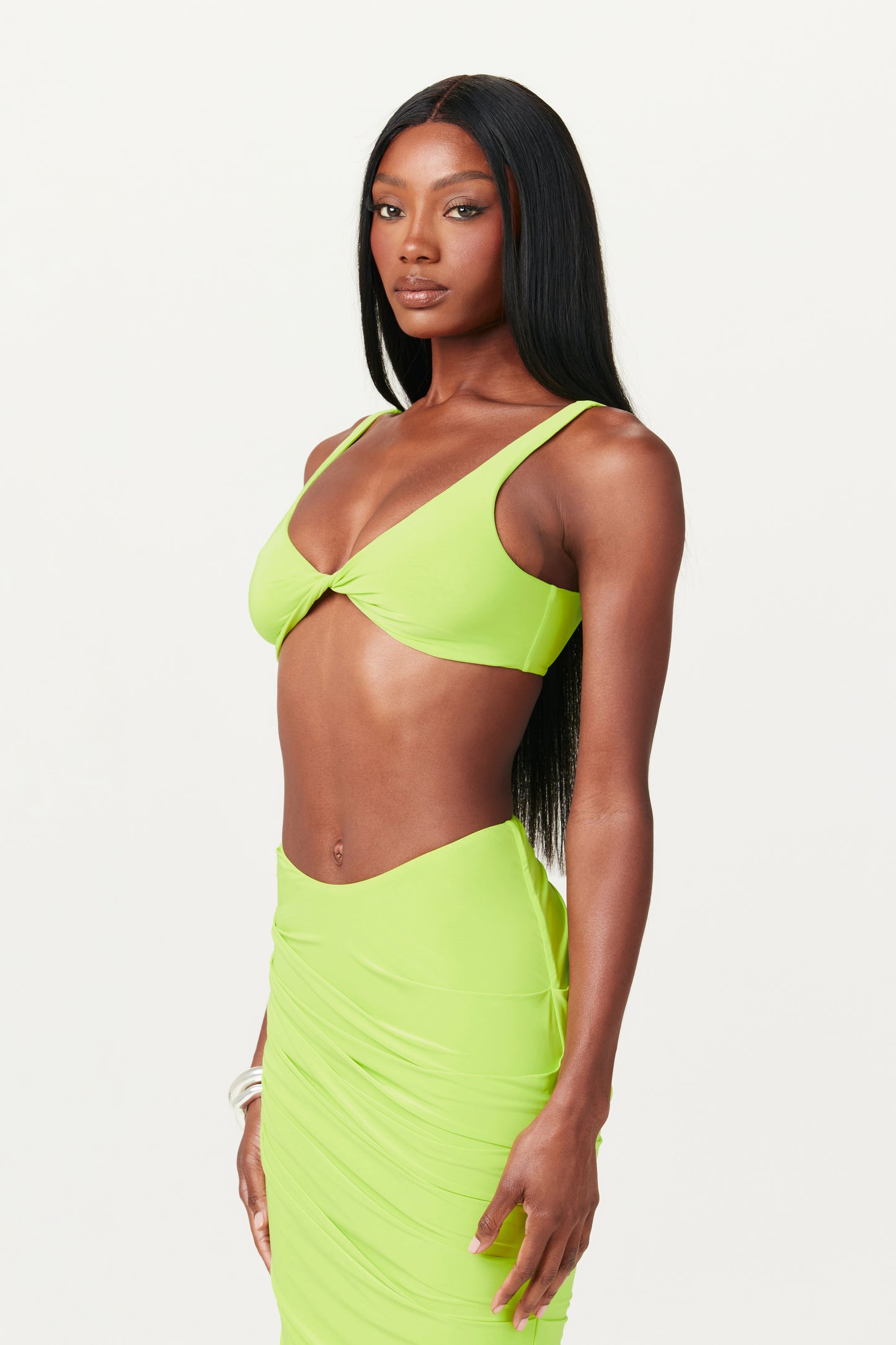 Hourglass Twist Tank Crop Top