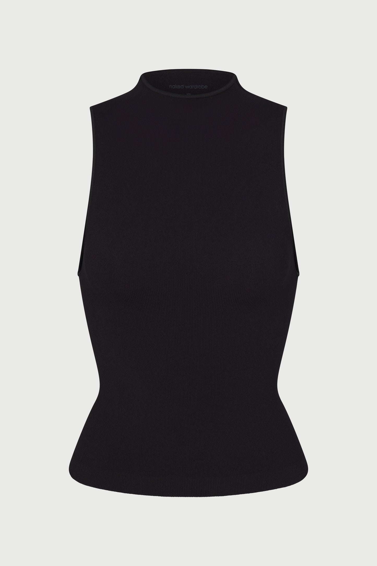 SEAMLESS SLEEVELESS RIBBED TOP