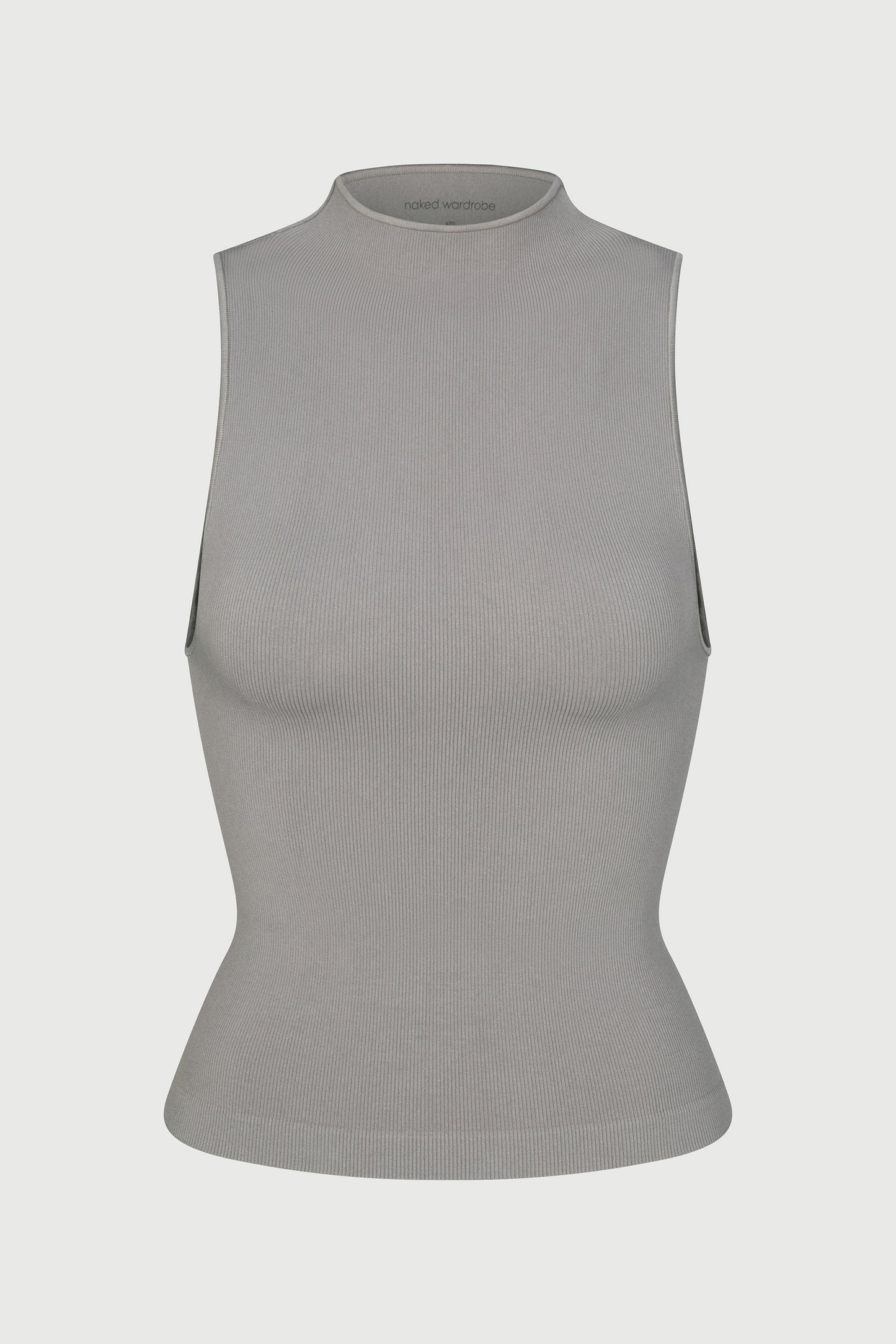 SEAMLESS SLEEVELESS RIBBED TOP