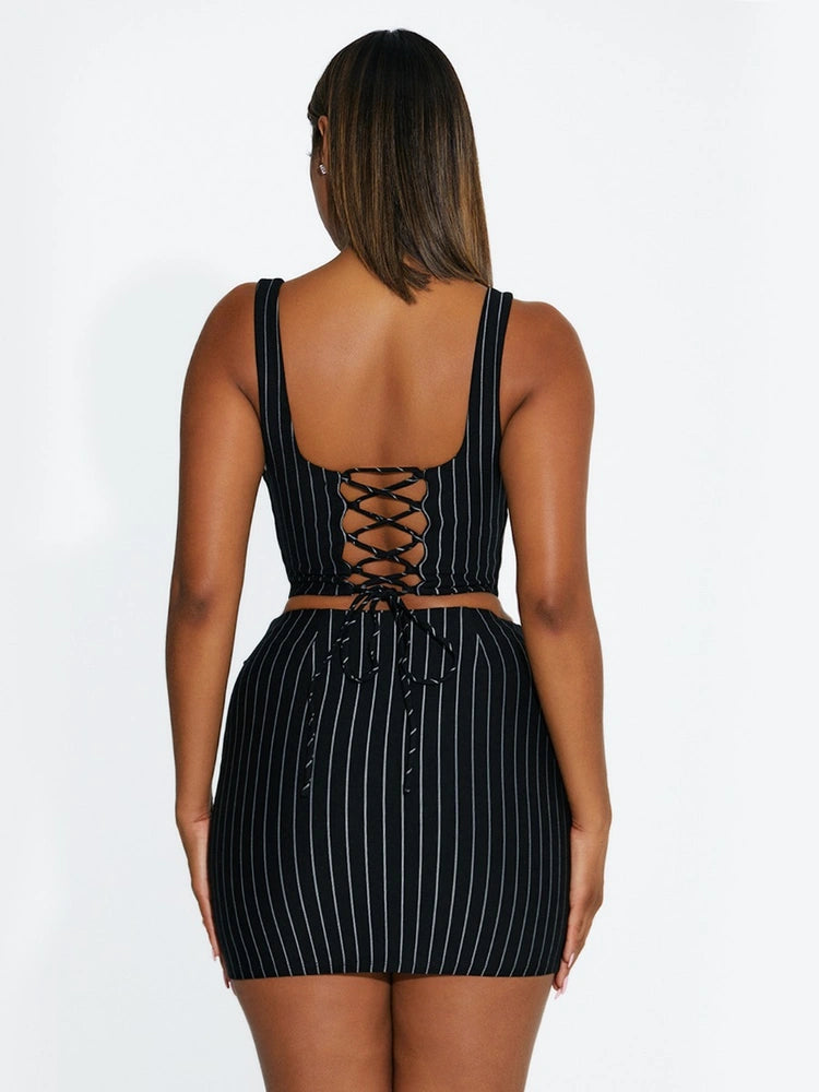 BLACK PINSTRIPE|6