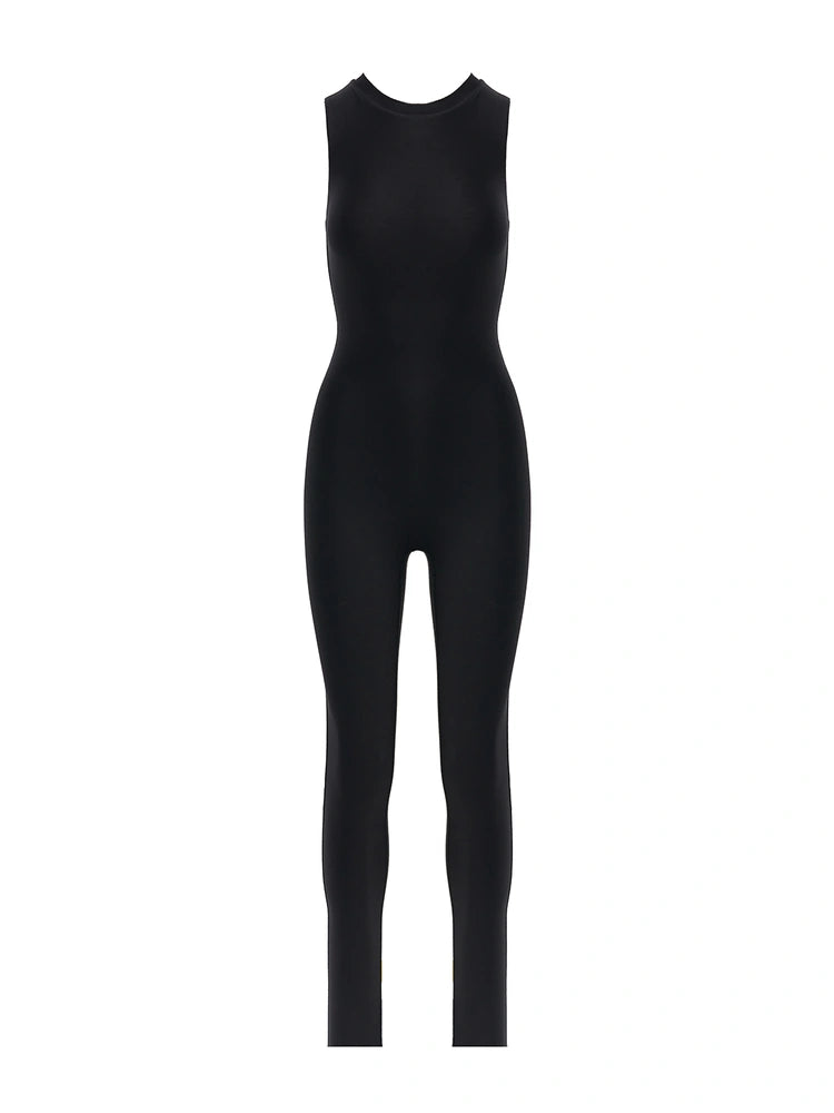 Smooth & Sleeveless Jumpsuit – Naked Wardrobe