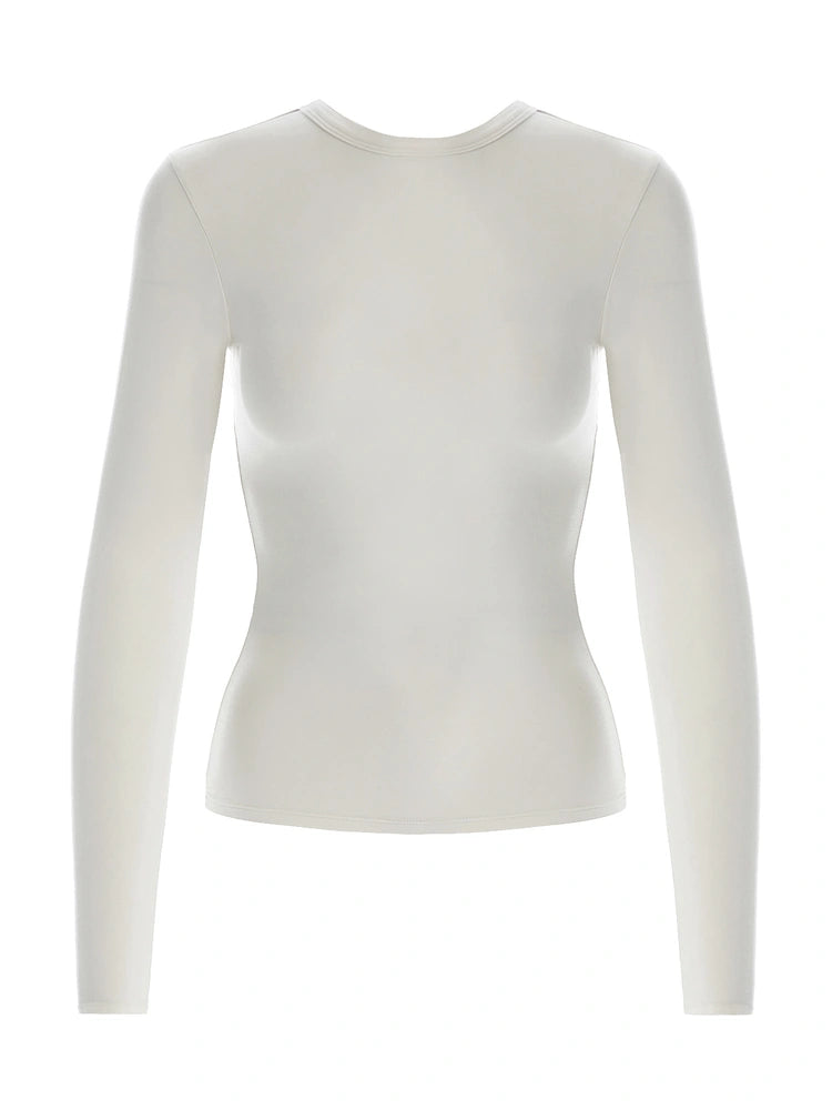 Naked Wardrobe scarf top in espresso Naked Wardrobe Размер: L