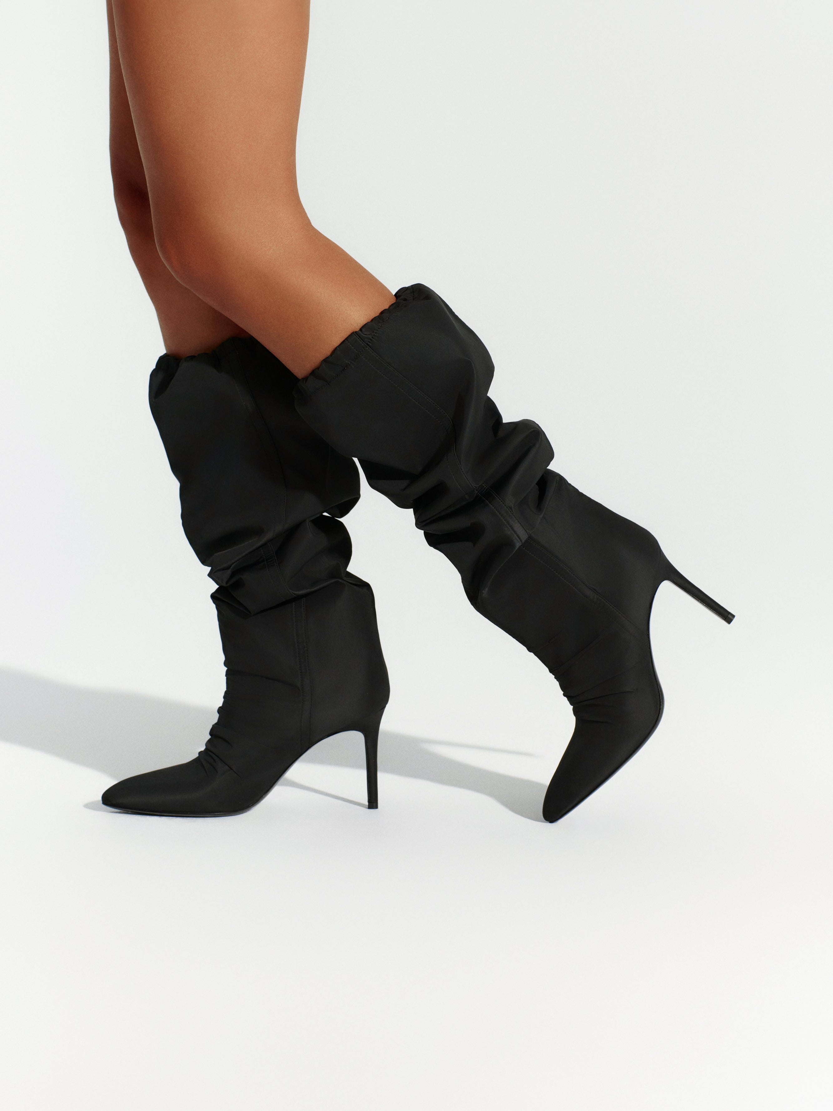 Nylon Scrunch Boot