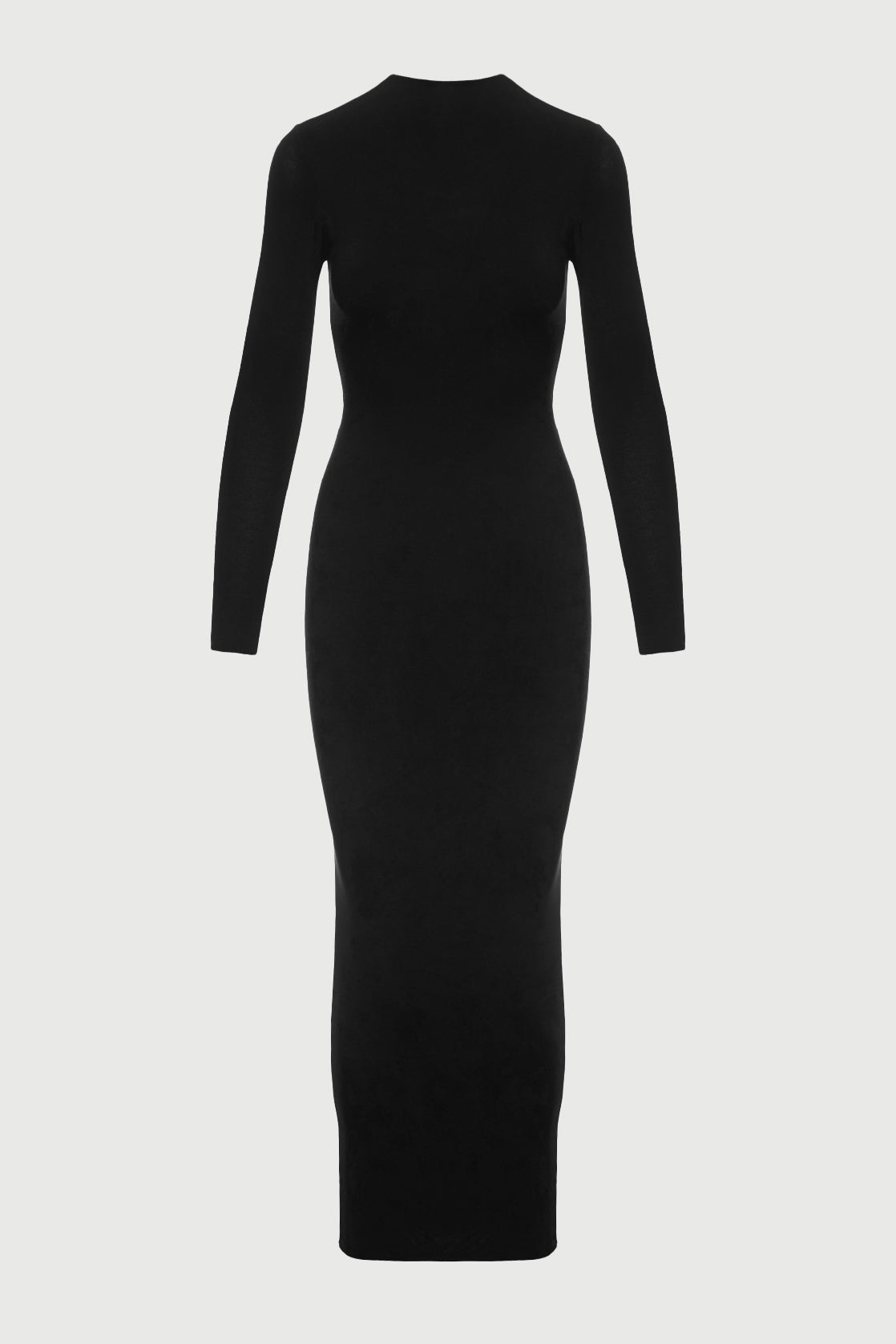 NW Long Sleeve Maxi Dress Naked Wardrobe