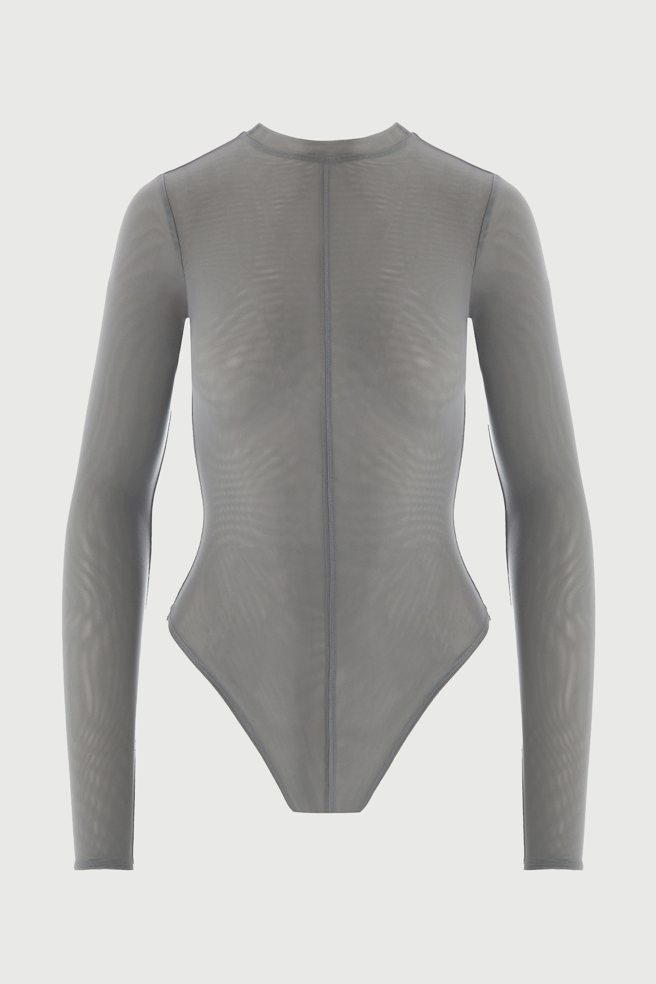 Mesh Crewneck Bodysuit – Naked Wardrobe