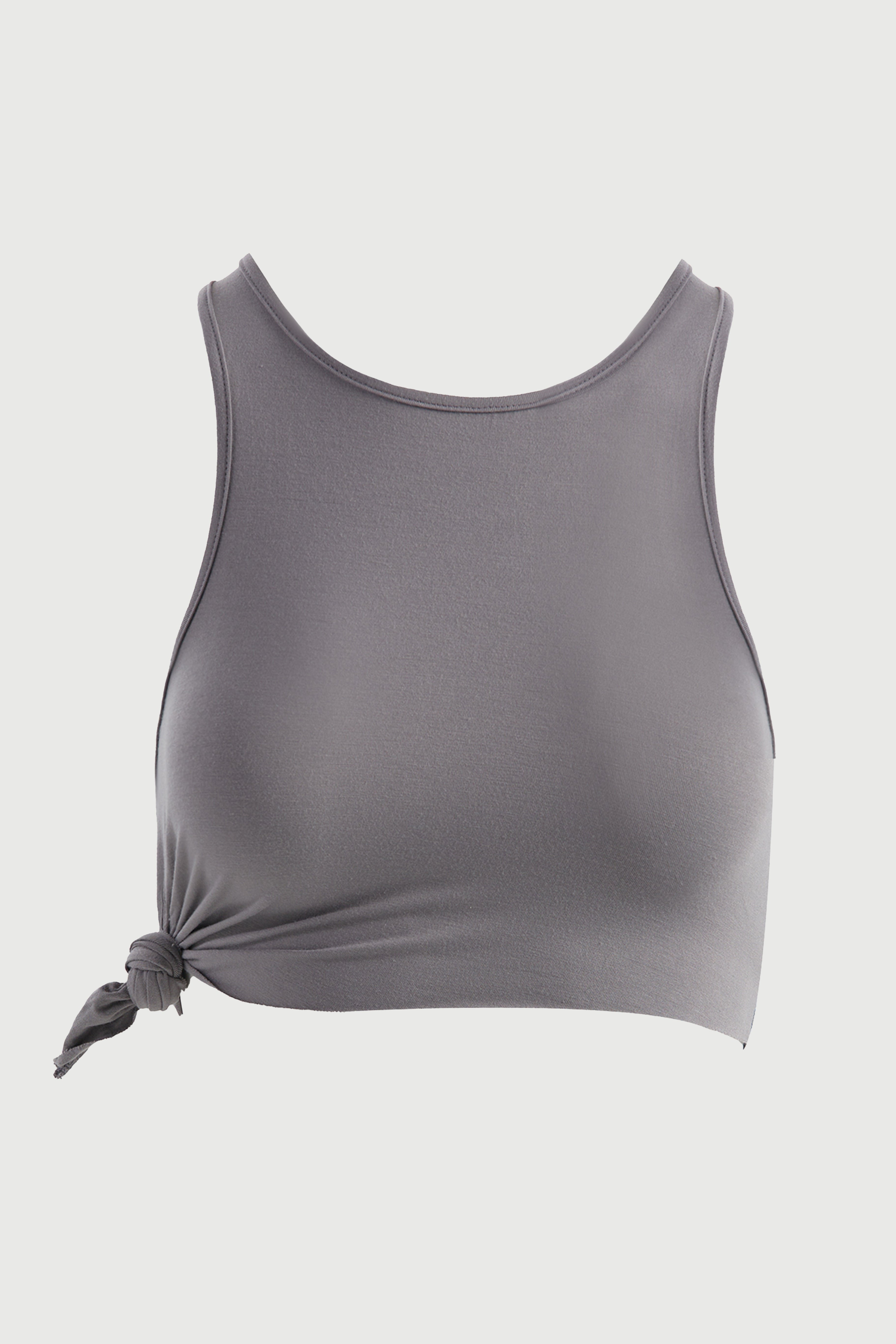 Smooth Knotted Crop Top