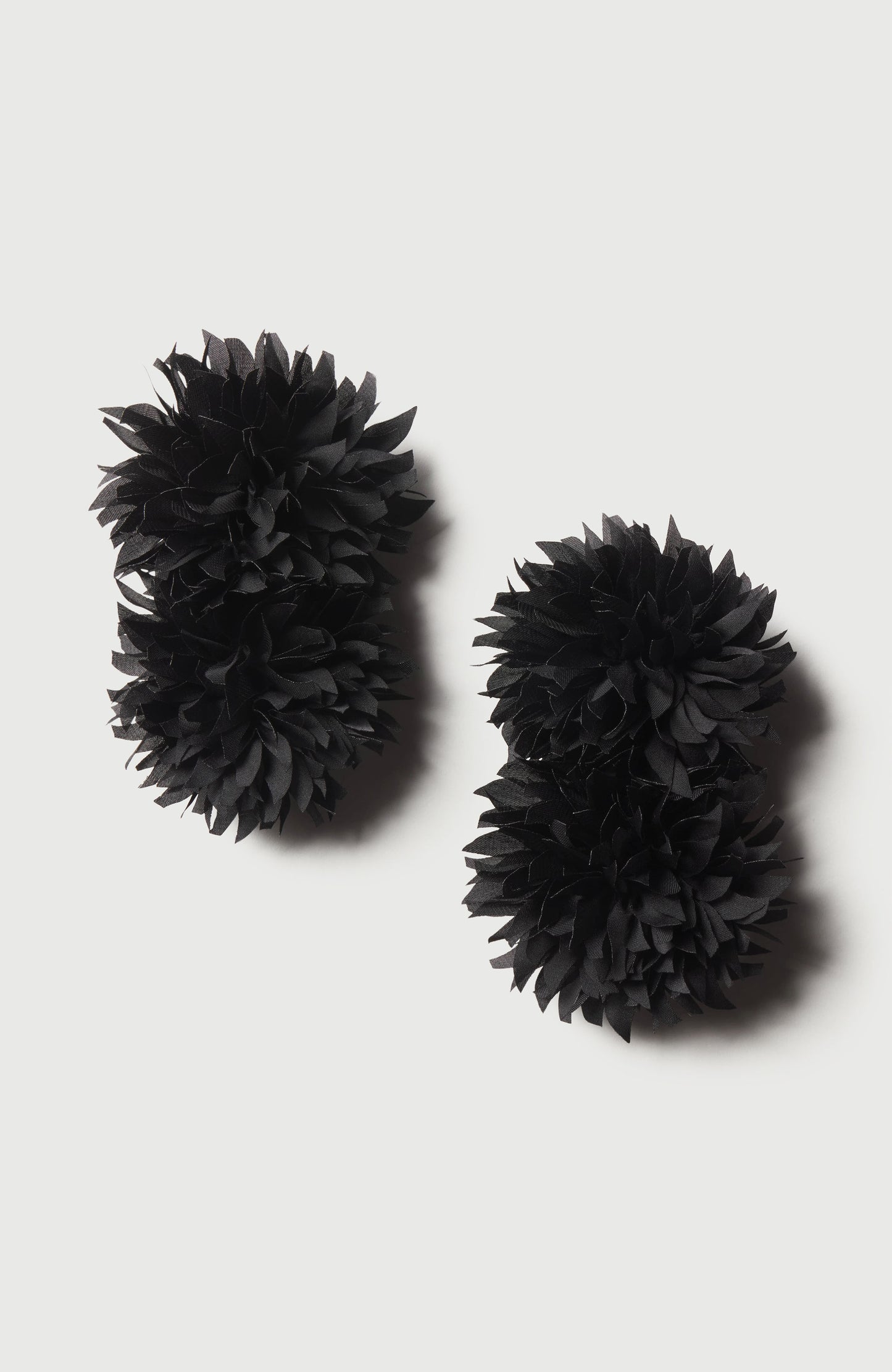 Floral Dual Tier Drop Earrings