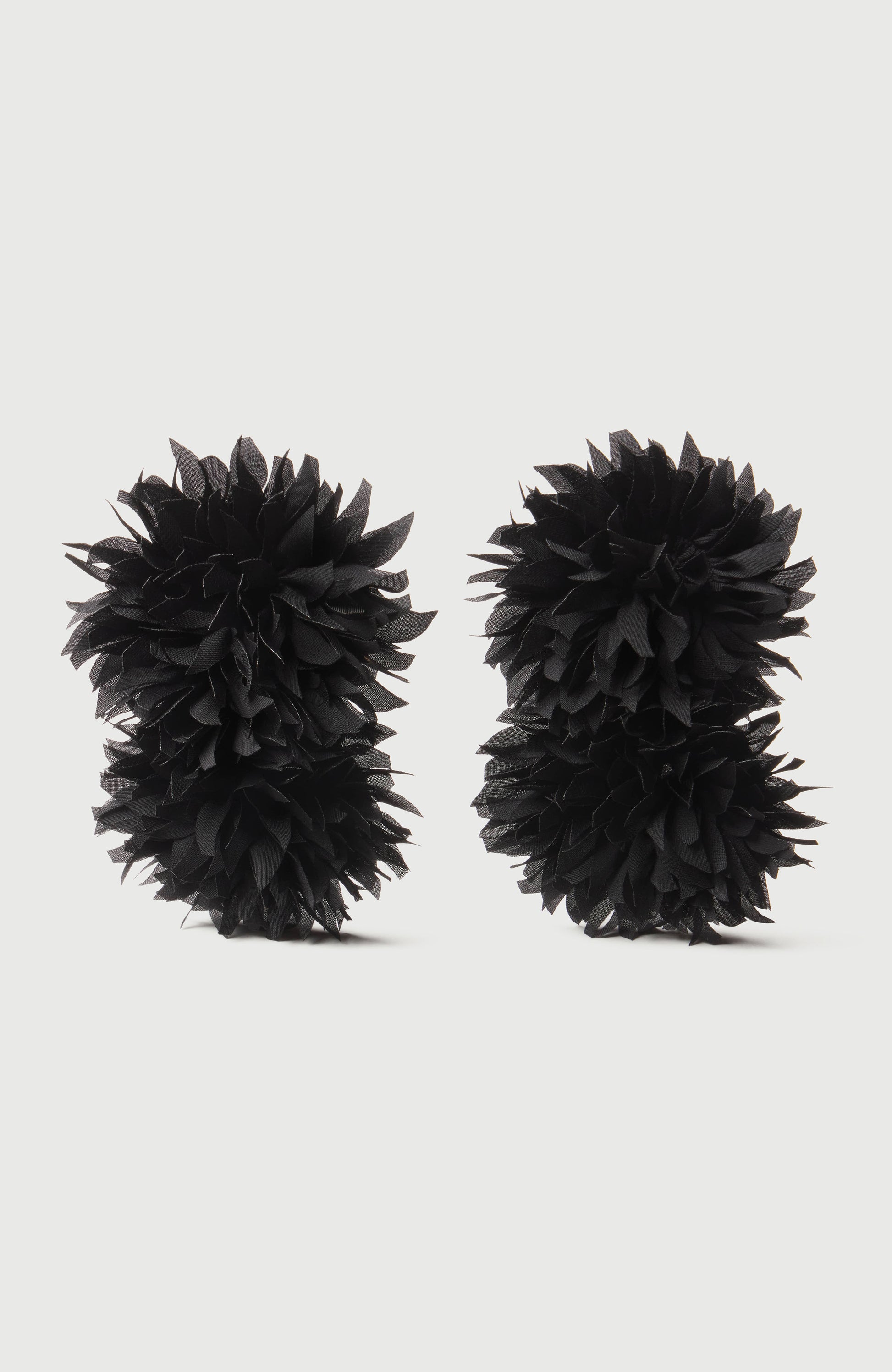 Floral Dual Tier Drop Earrings