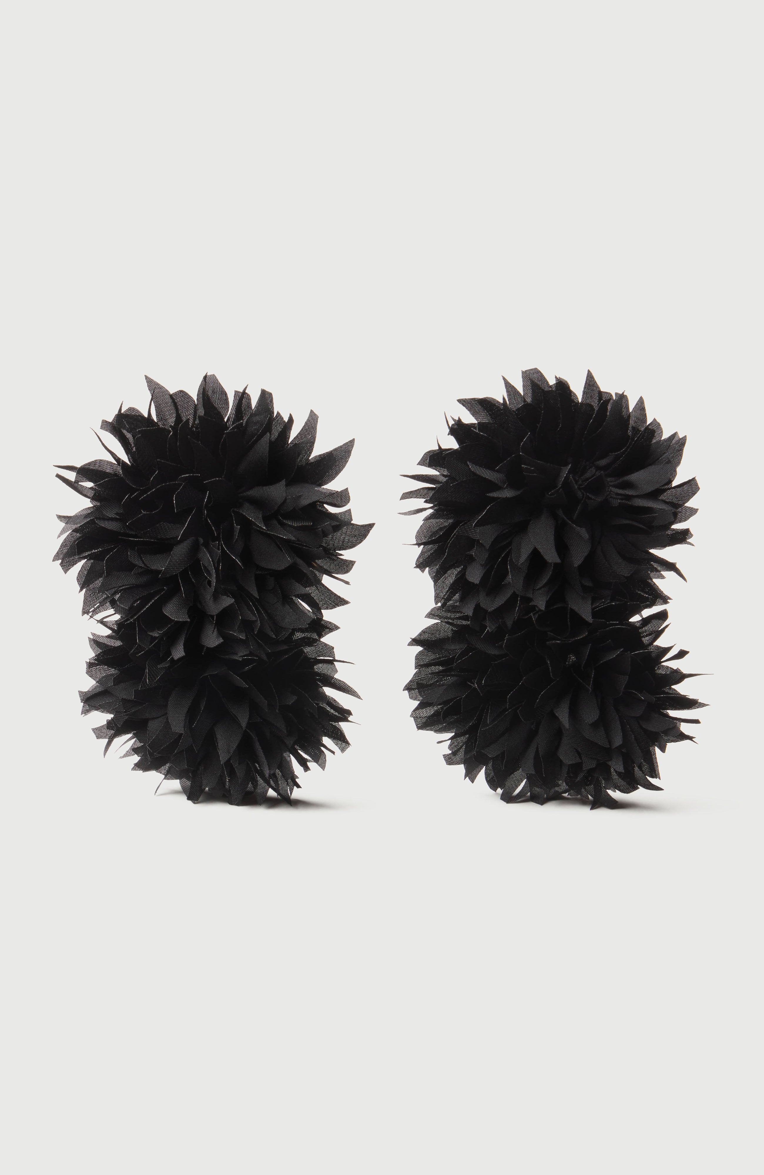 Floral Dual Tier Drop Earrings