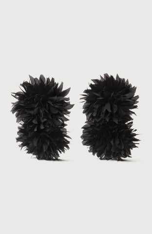 Floral Dual Tier Drop Earrings
