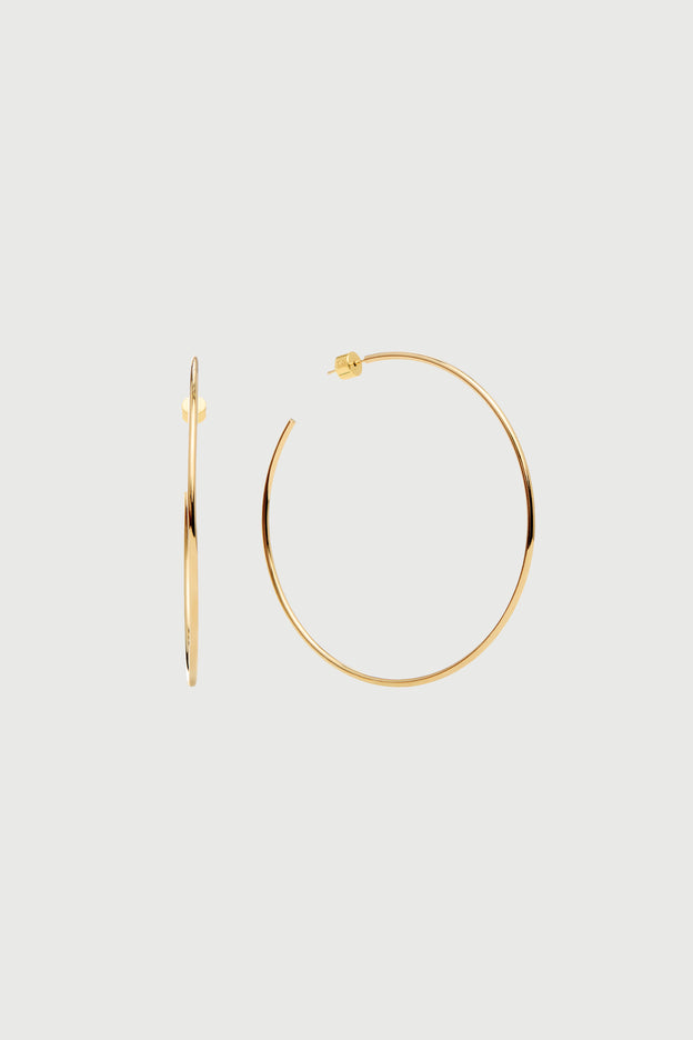 Gold Thin Hoops