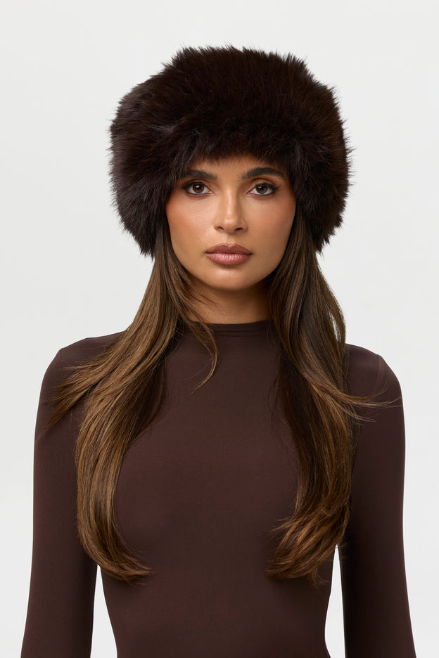 Faux Fur Plush Headband
