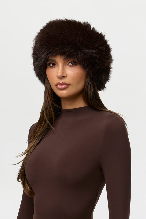 Faux Fur Plush Headband