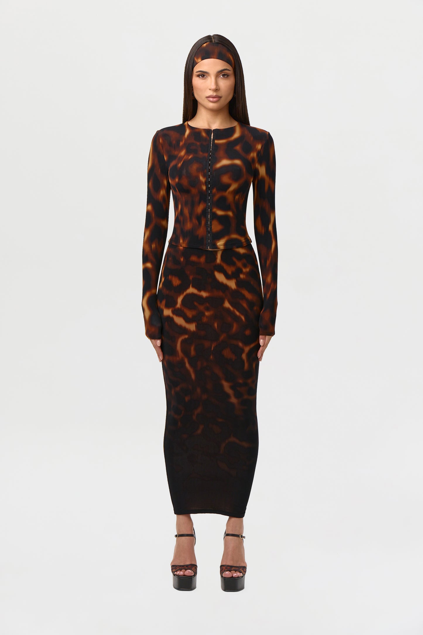 Bare Body Ombré Tortoise Skirt