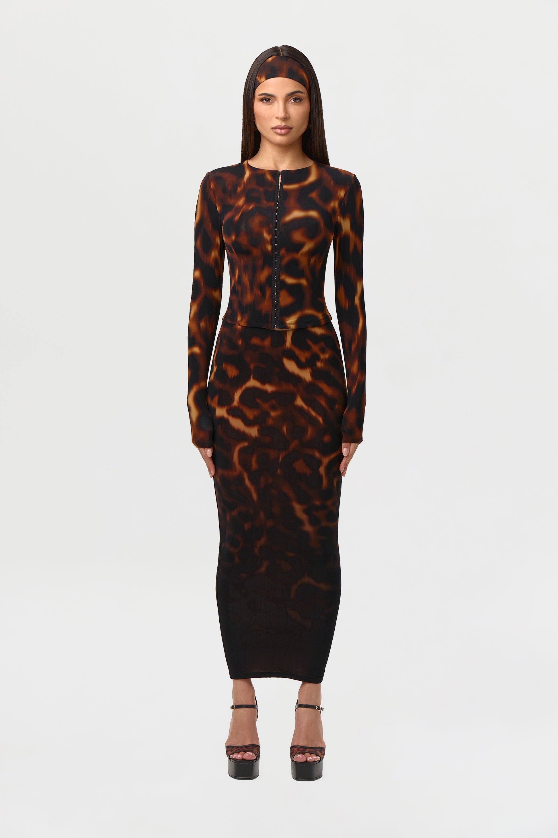 Bare Body Ombré Tortoise Skirt