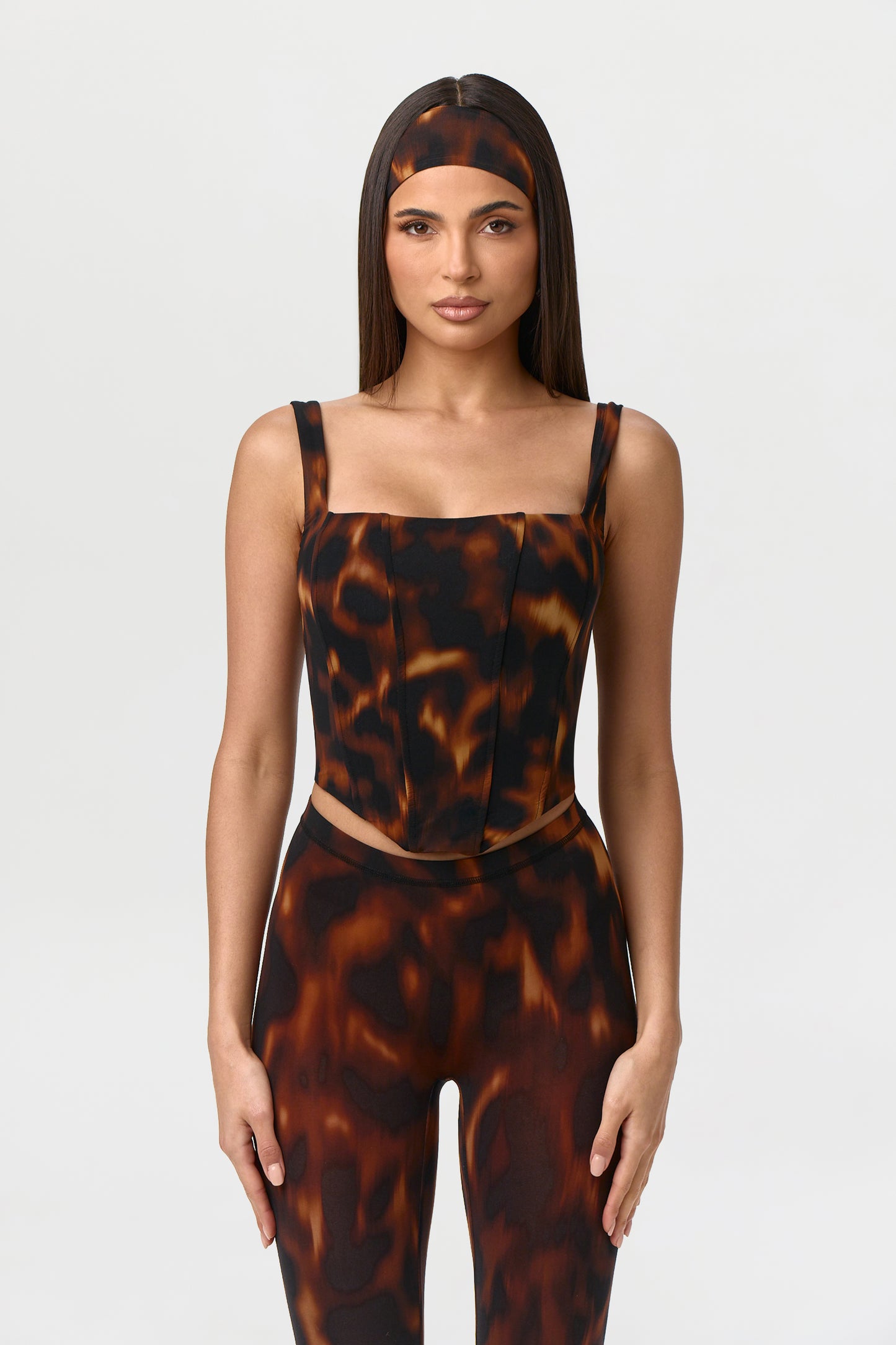 Bare Body Tortoise Corset Top