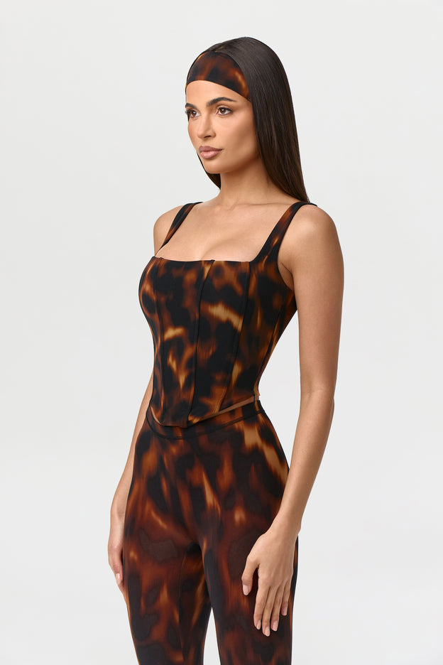 Bare Body Tortoise Corset Top
