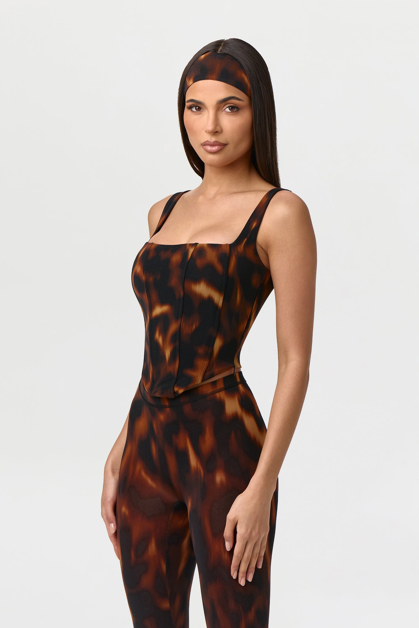 Bare Body Tortoise Corset Top