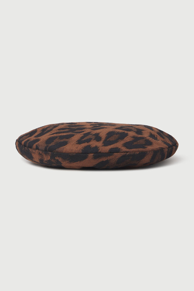 Suited Print Beret