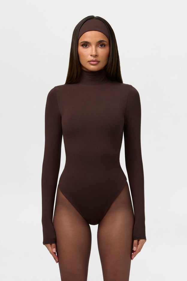 Butter Turtleneck Contour Bodysuit