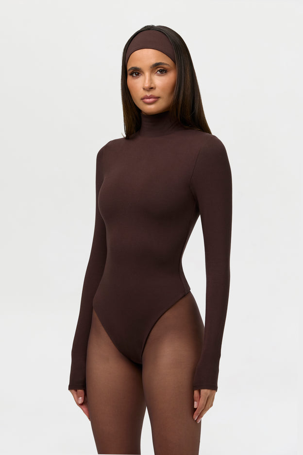 Butter Turtleneck Contour Bodysuit