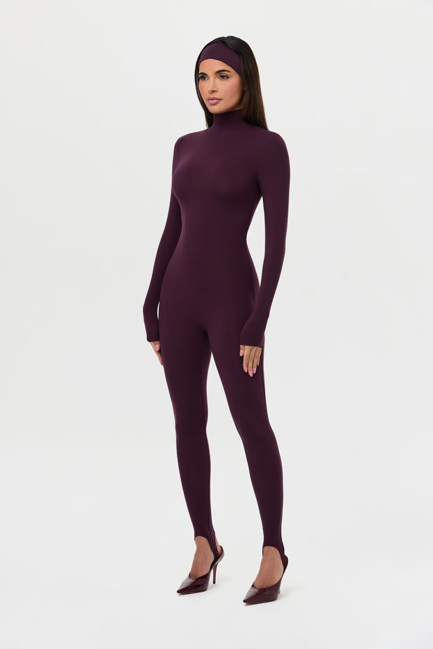 Naked Turtleneck Stirrup Jumpsuit Petite