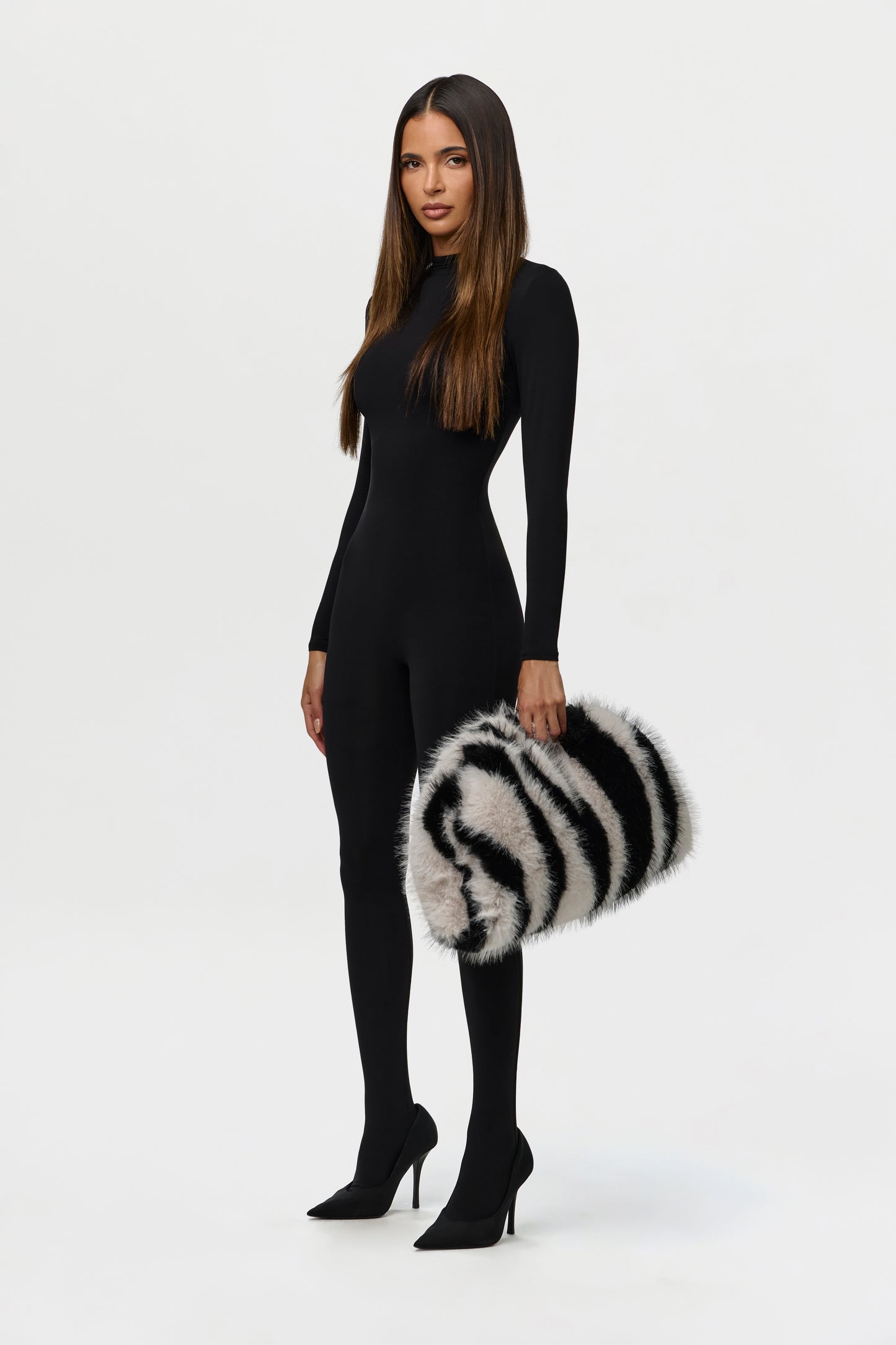 Faux Fur Purse