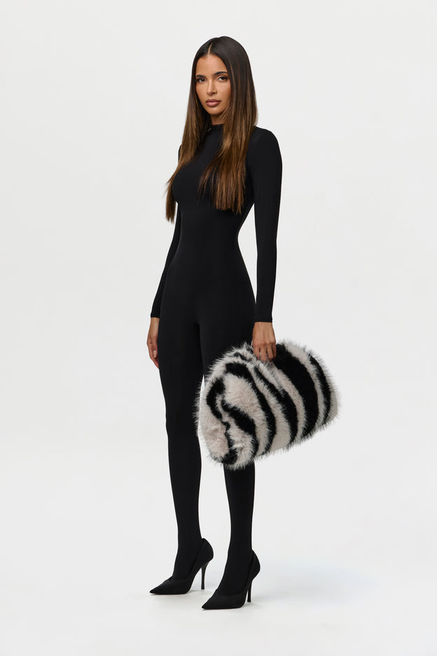 Faux Fur Purse