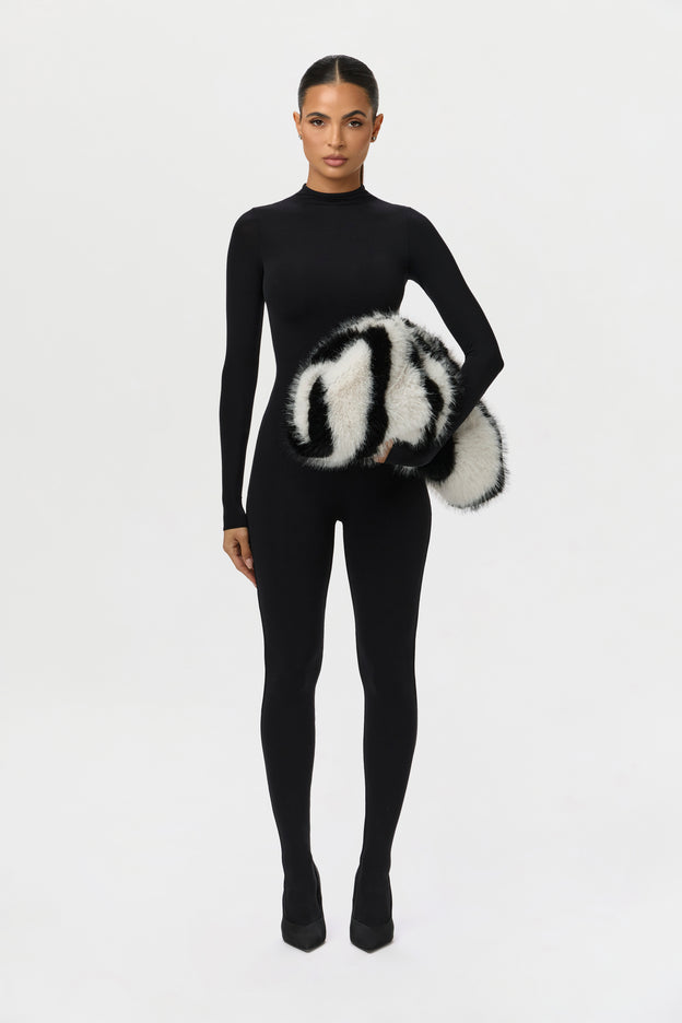 Faux Fur Purse