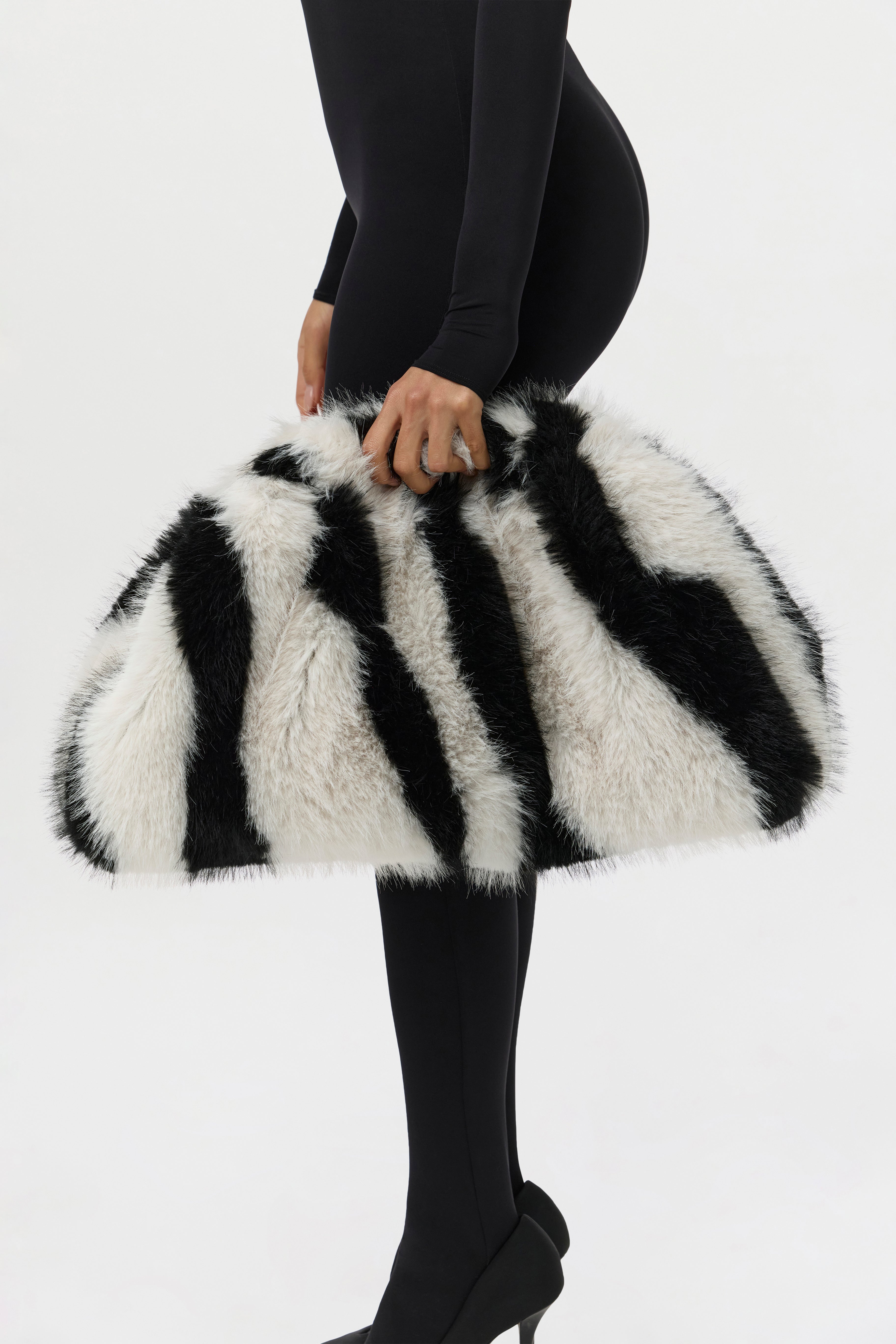 Faux Fur Purse
