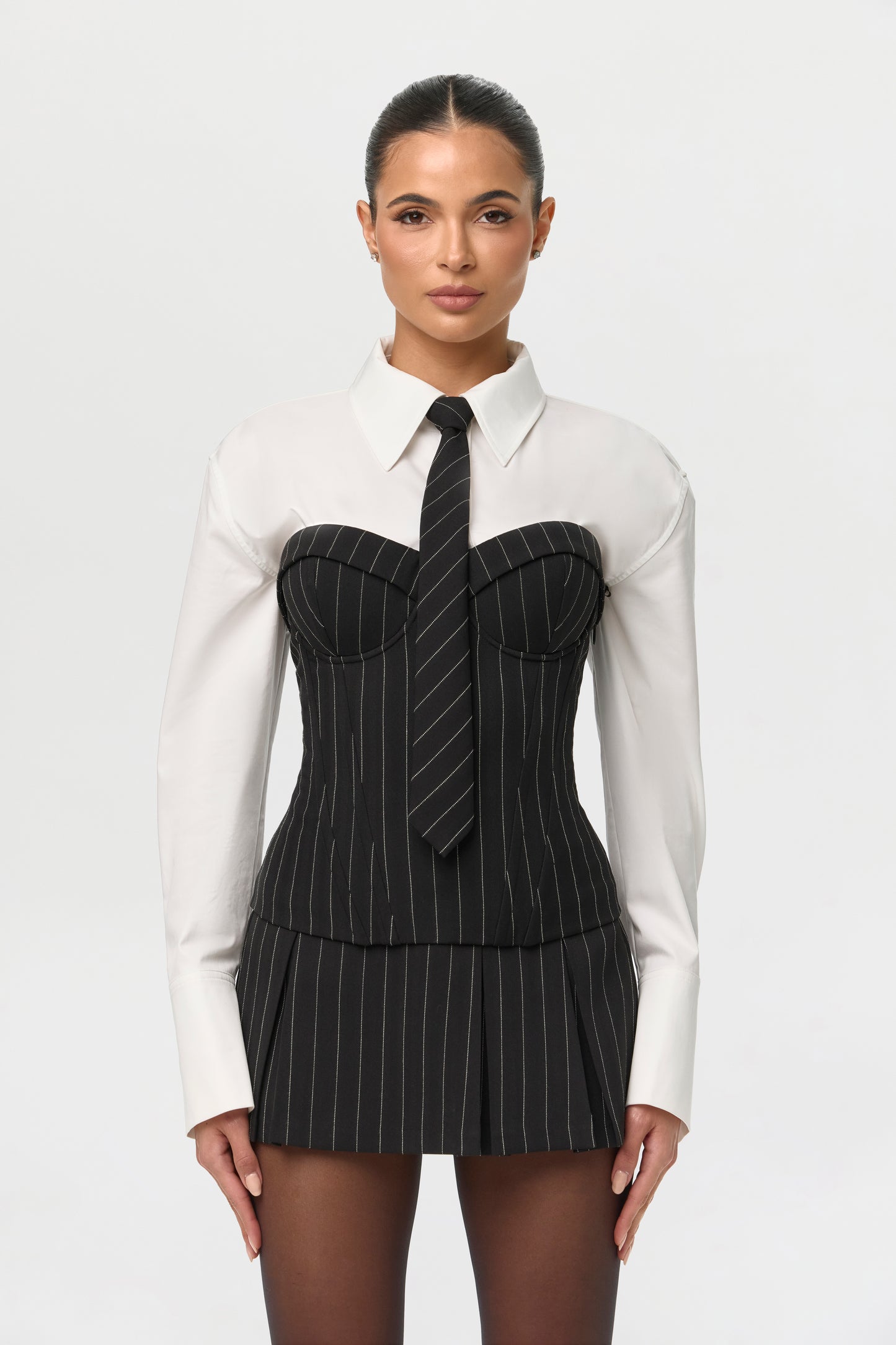 Suiting Pinstripe Tie