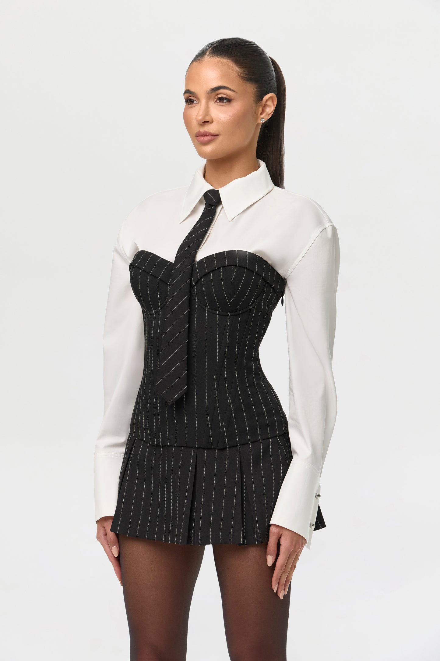 Suiting Pinstripe Tie