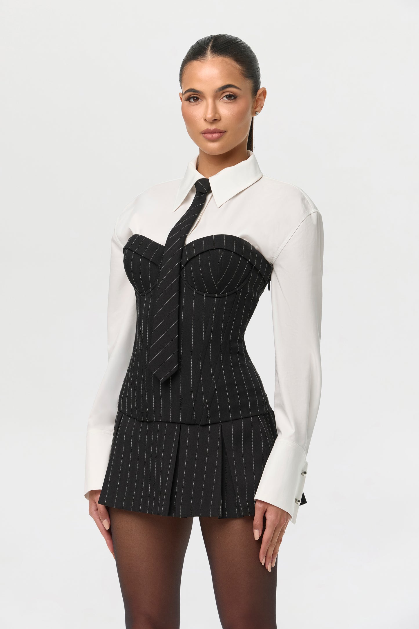 Suiting Pinstripe Tie