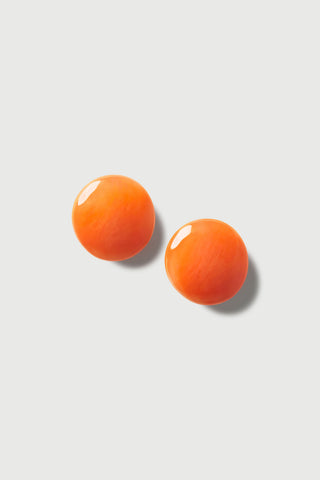Resin Round Earrings