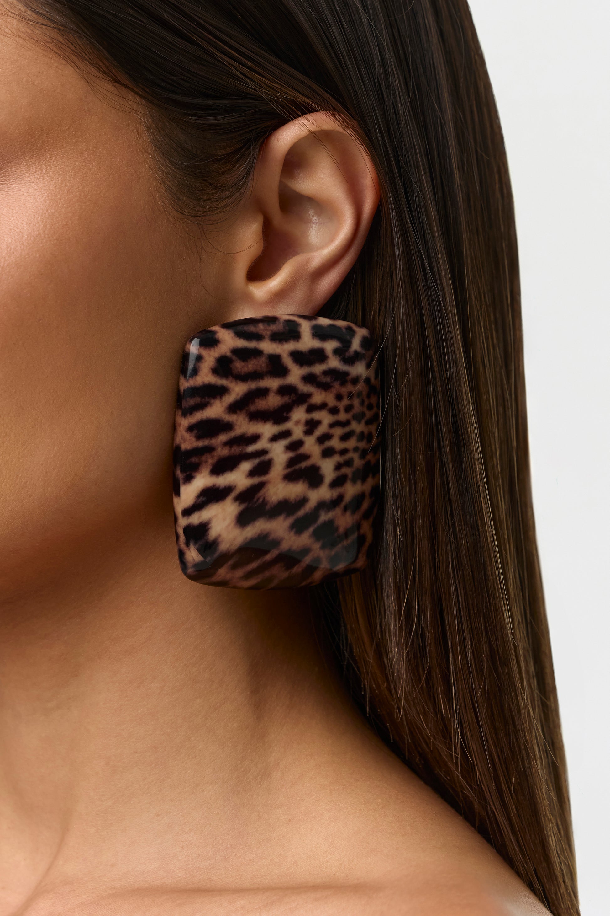 Resin Stone Earrings