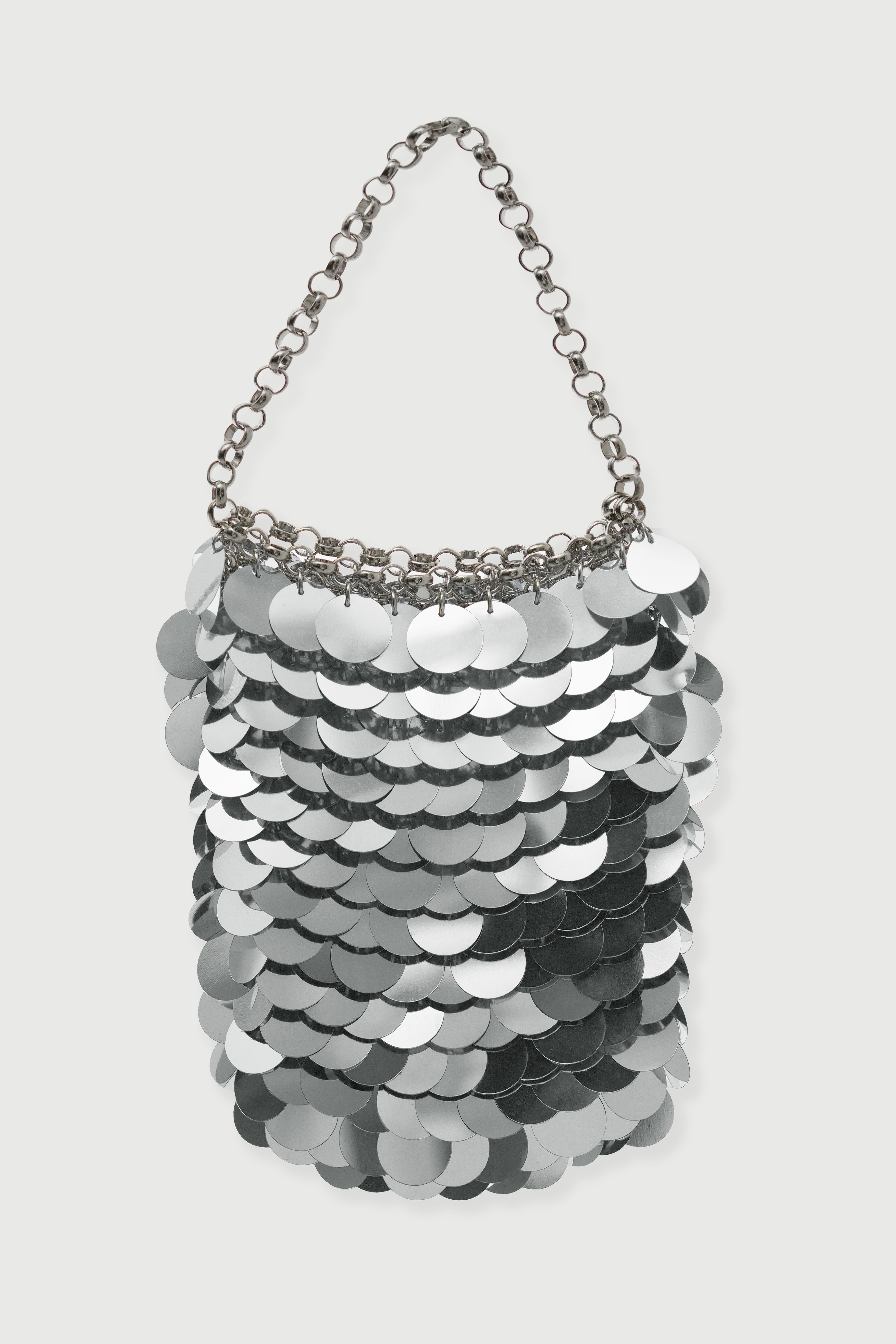 Sequin Chain Mini Bag