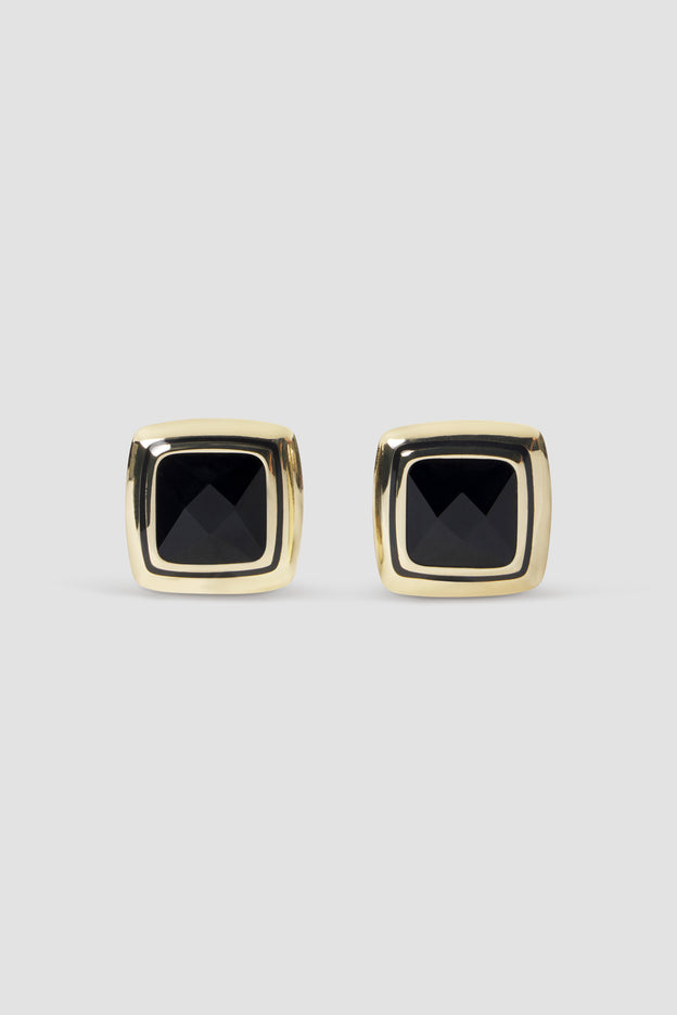 Square Stone Earrings
