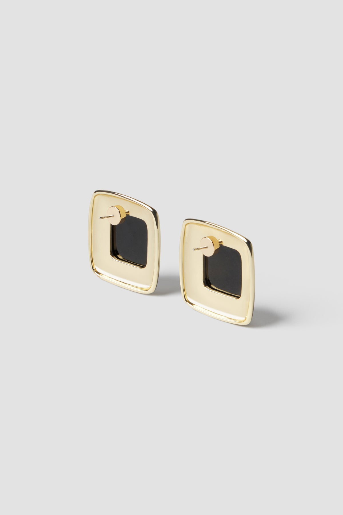 Square Stone Earrings