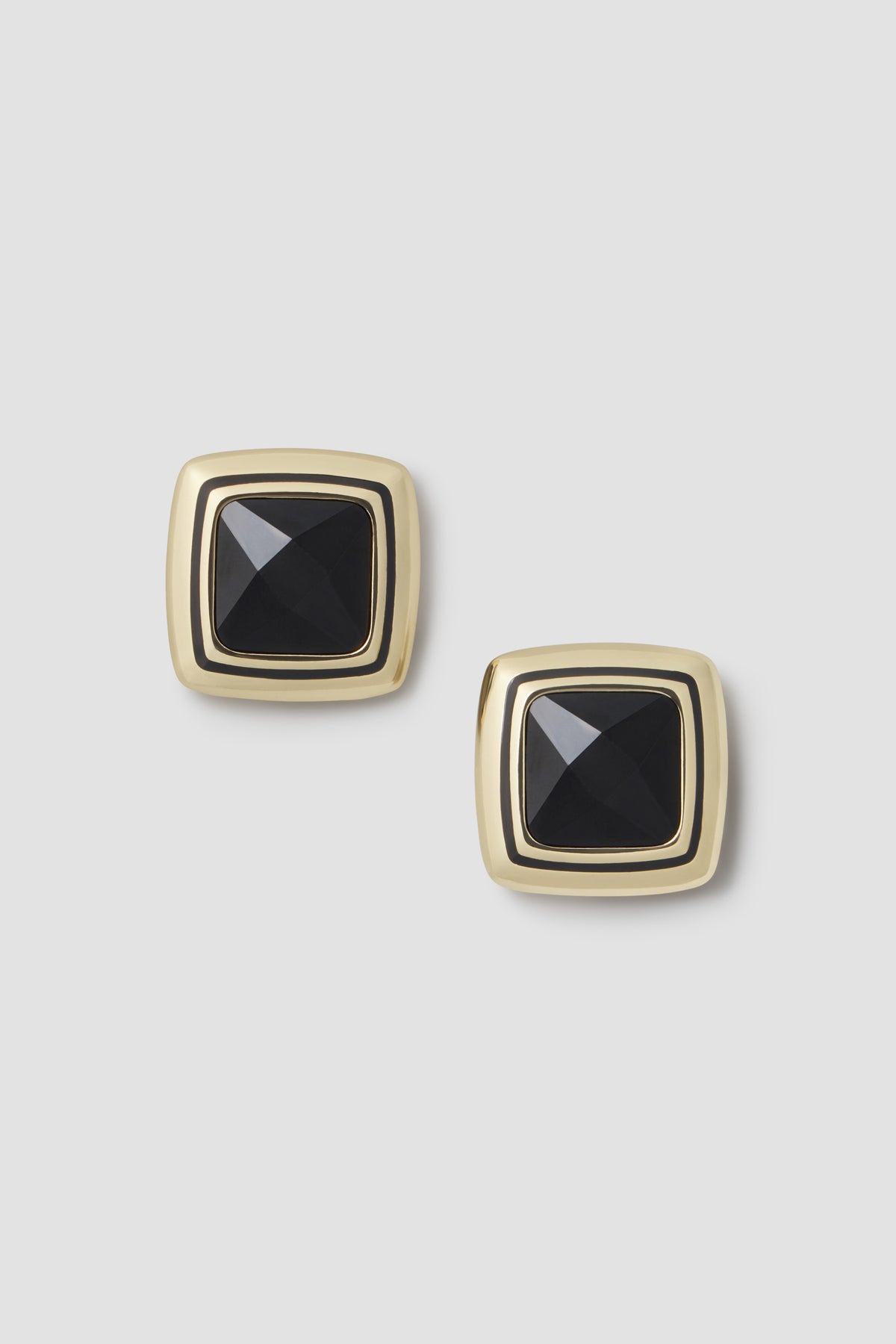 Square Stone Earrings