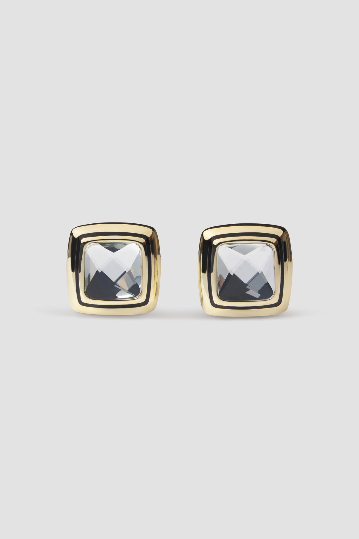 Square Stone Earrings