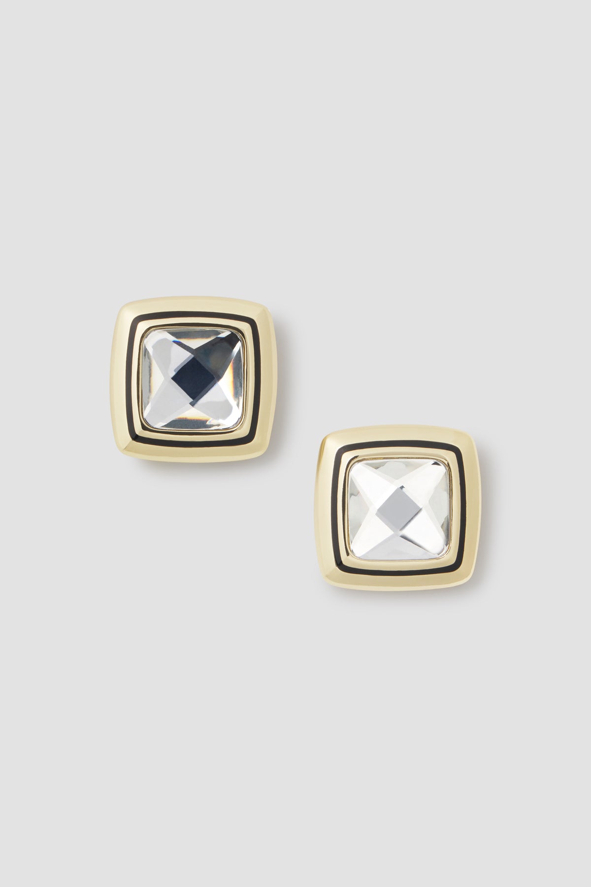 Square Stone Earrings