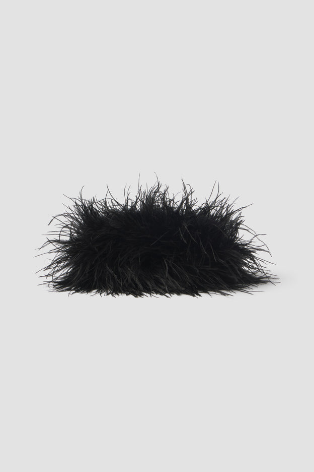 Feather Statement Clutch