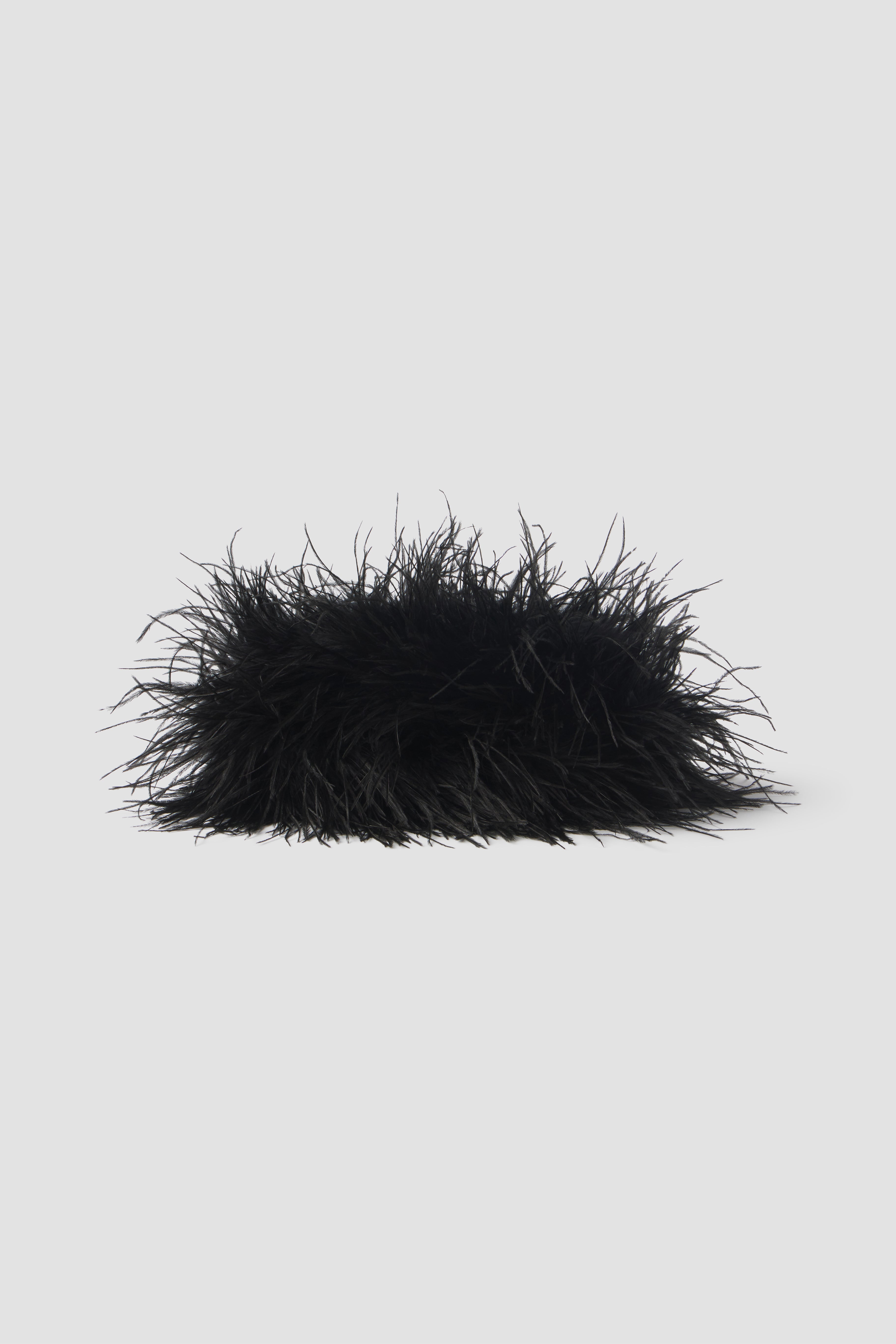 Feather Statement Clutch