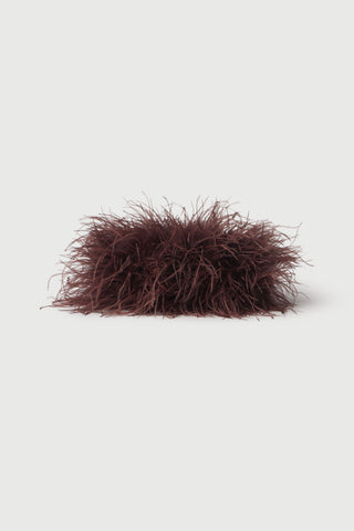 Feather Statement Clutch